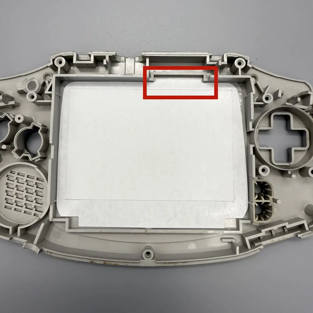 2025 GBA IPS LCD 3.0 "IPS high brightness LCD screen and shell kit for Gameboy advance GBA.no cut shell required easy to install