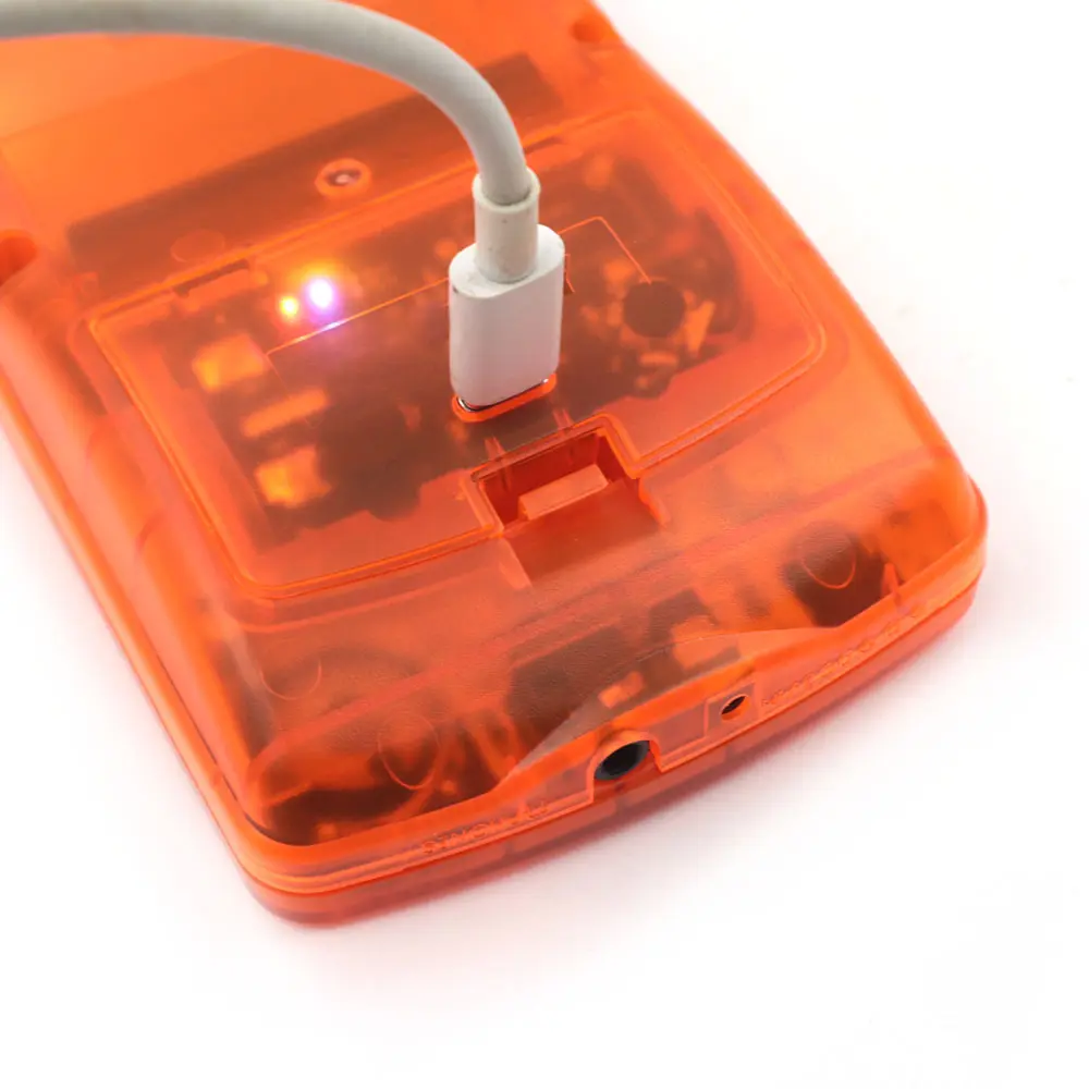Rechargeable Type C OLED Screen Touch Laminated AMOLED Screen Drop in For GBC GameBoy Color w/Pre-cut Shell Lithium Battery
