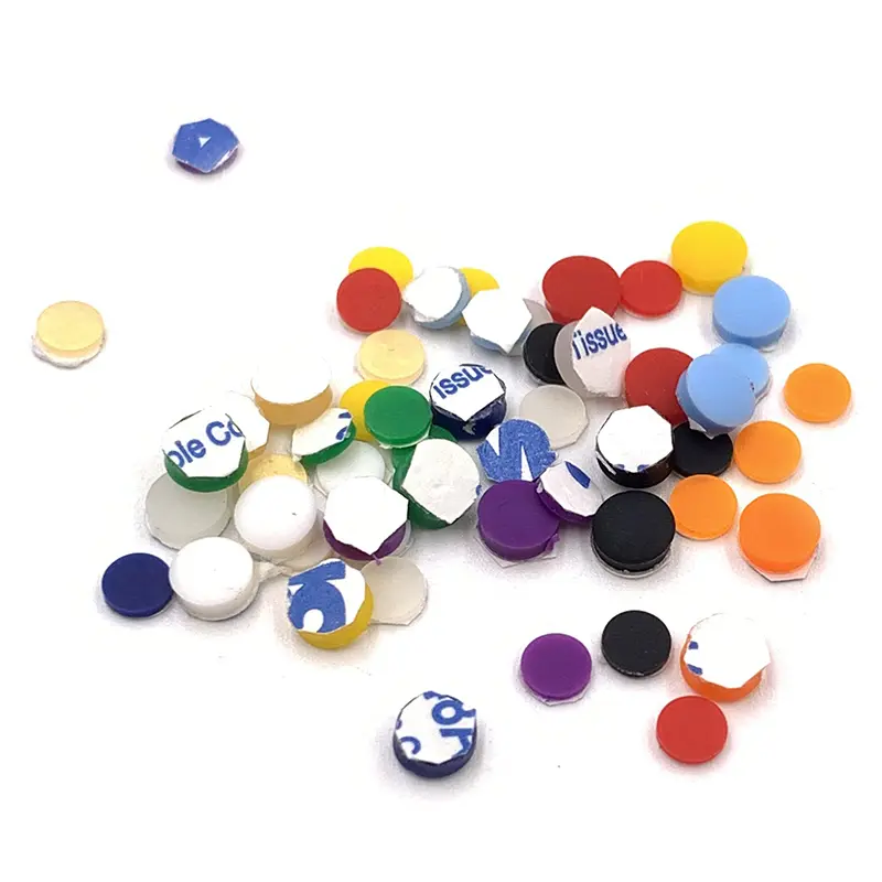 1-10Set Replacement Shell Housing Rubber Pad For GBA SP Screw Dust Plug Cover Rubber Plug For Gameboy Advance SP