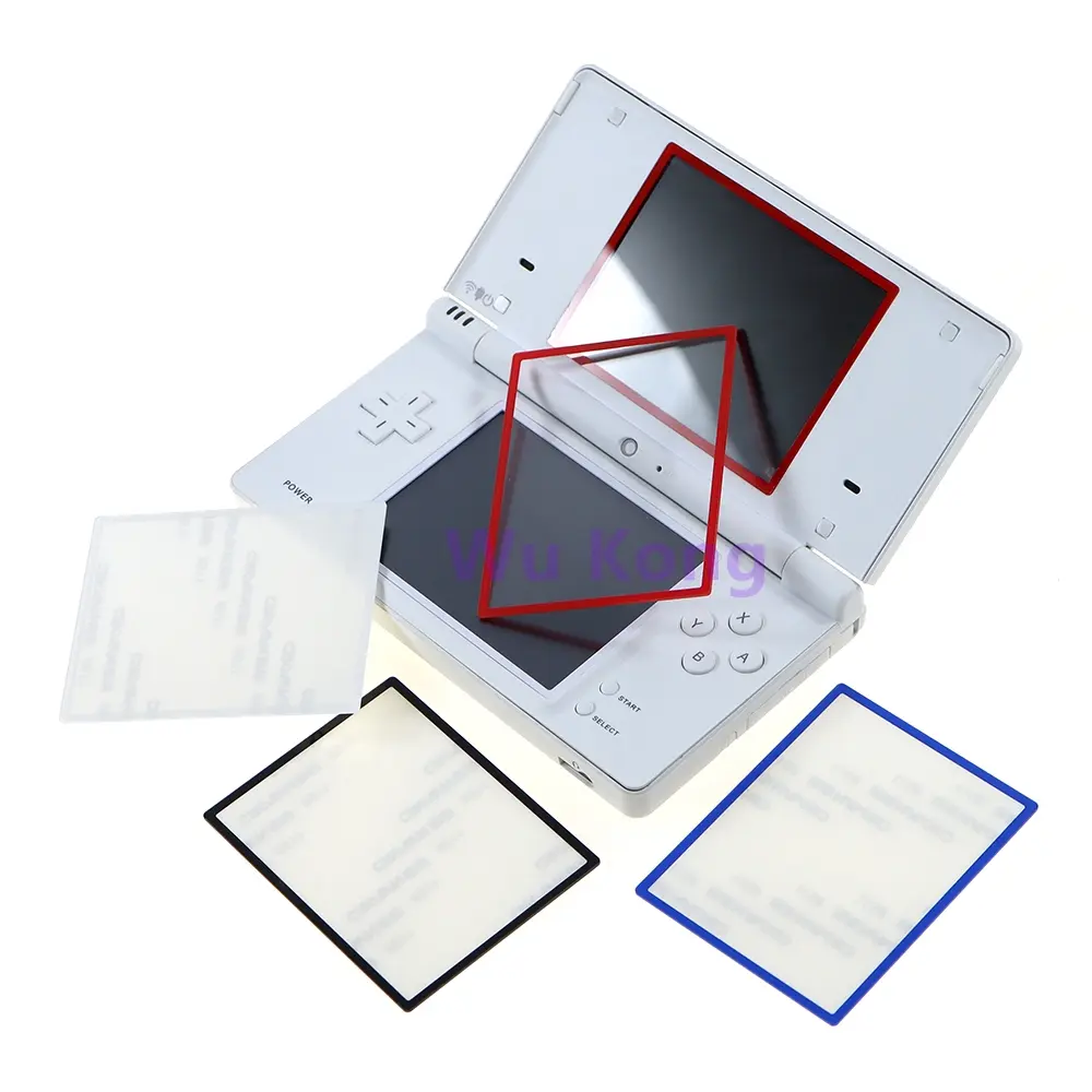1PCS For NDSiXL LL Plastic Upper LCD Screen Lens Cover For Nintendo DSi NDSI Console Multi-coloured Top Protector Panel Parts