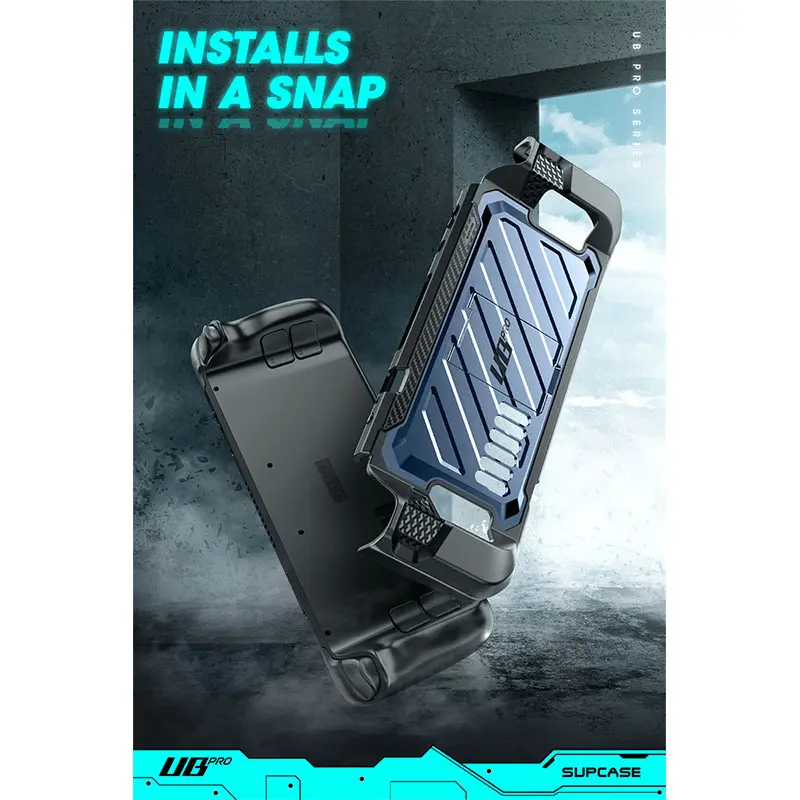 SUPCASE For Steam Deck OLED (2023) /For Steam Deck (2022) Case UB Pro Rugged Slim Shock-absorbing Protective Cover Case