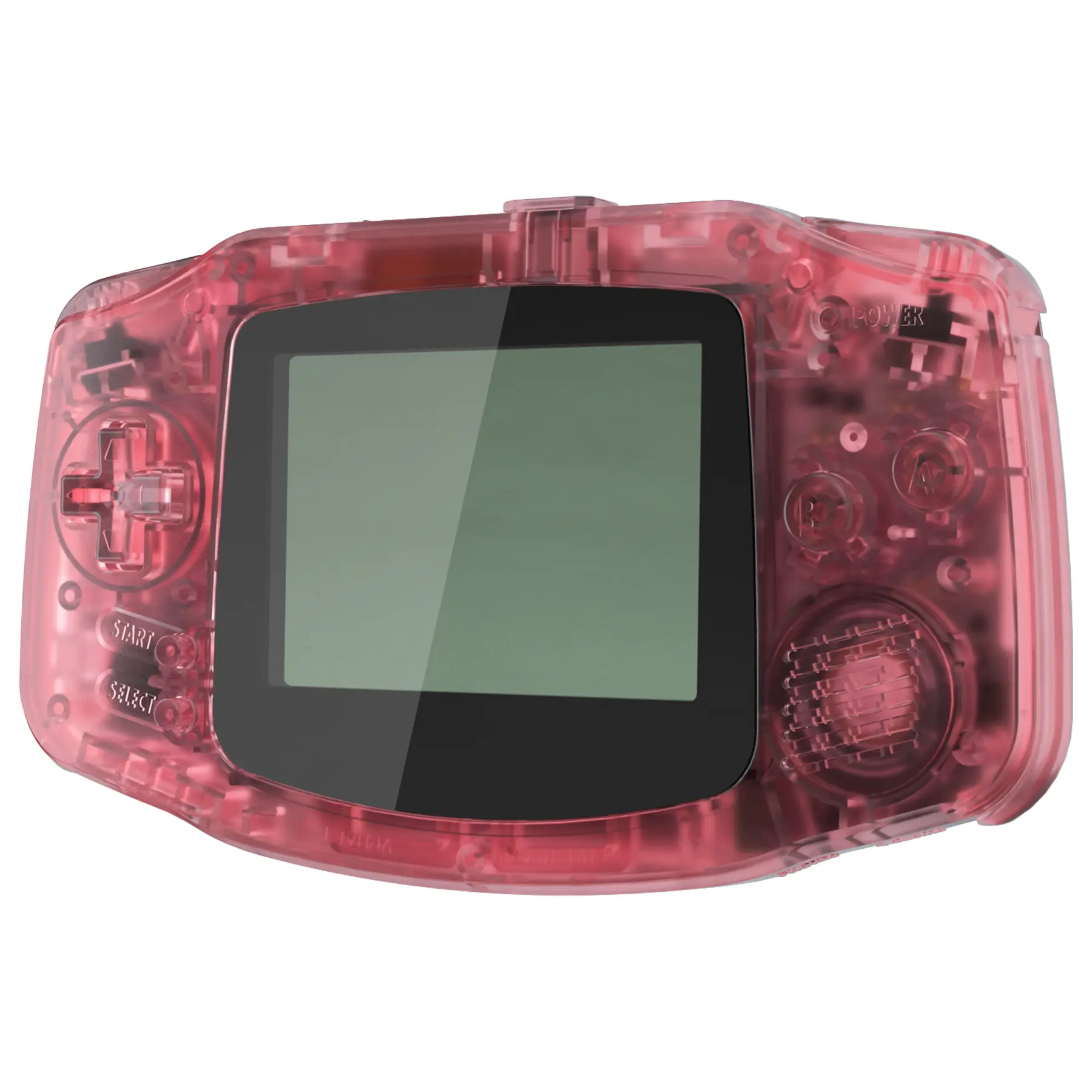 eXtremeRate IPS Ready Upgraded Replacement Shell Full Housing Cover & Black Screen Lens for Gameboy Advance IPS & Standard LCD