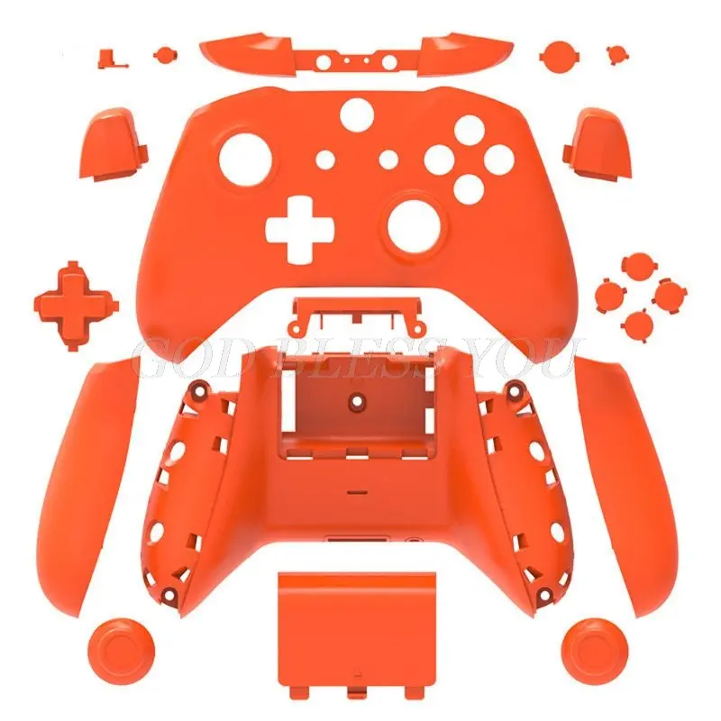 Shell For Xbox One Slim Replacement Full Shell And Buttons Mod Kit Matte Controller Custom Cover Housing For Xbox One S Slim