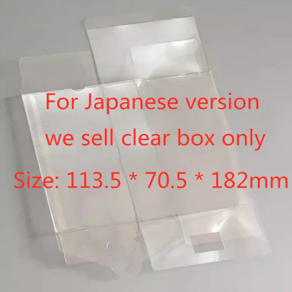 Transparent Box Protector For Nintendo GAME BOY ADVANCE/GBA Collect Boxes TEP Storage Game Shell Clear Display Case