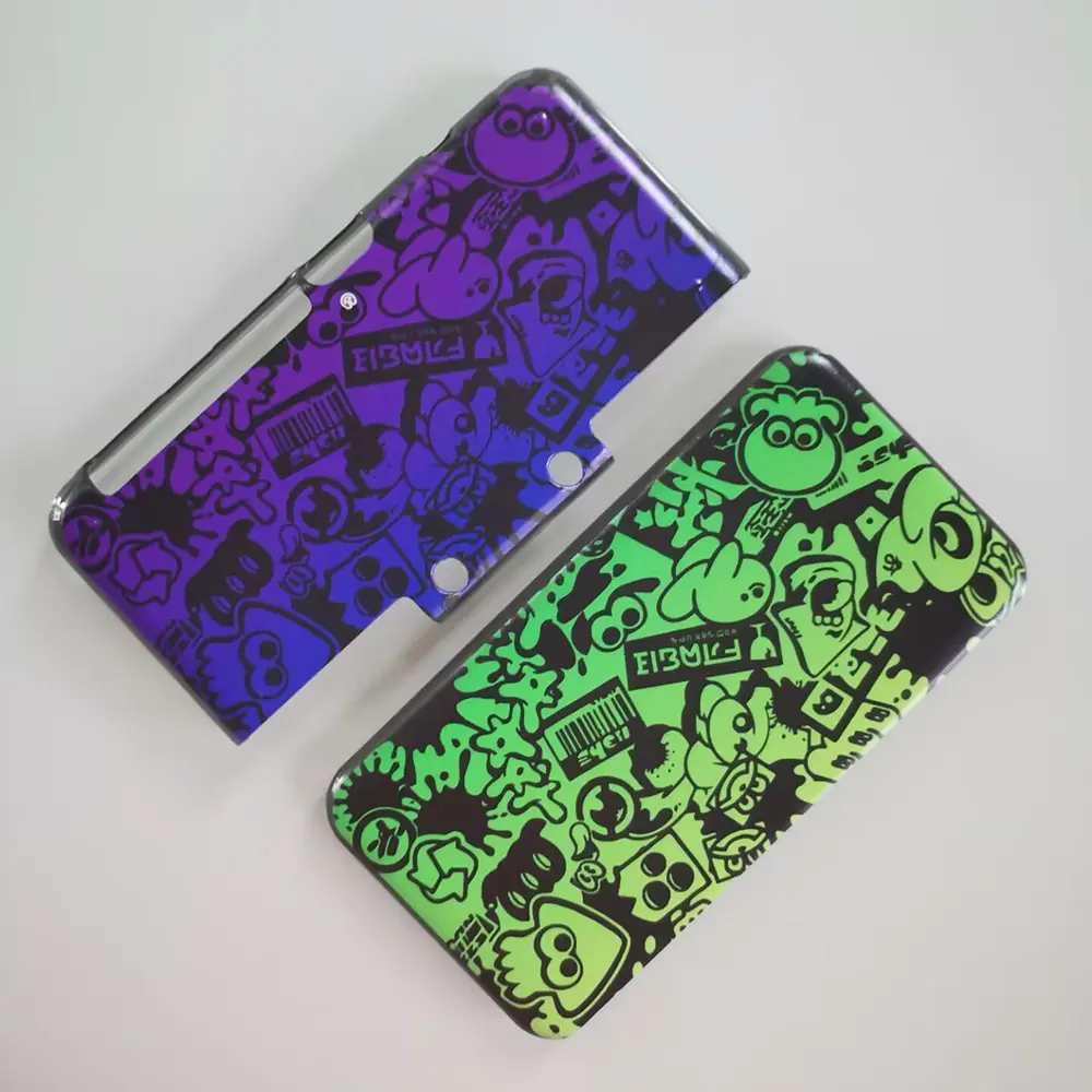 Anime Cartoon Protective Shell Case For New 2DS XL LL Hard Guard Cover Skin Case For New 2DSLL XL w/ Stylus Pen Gaming Accessory