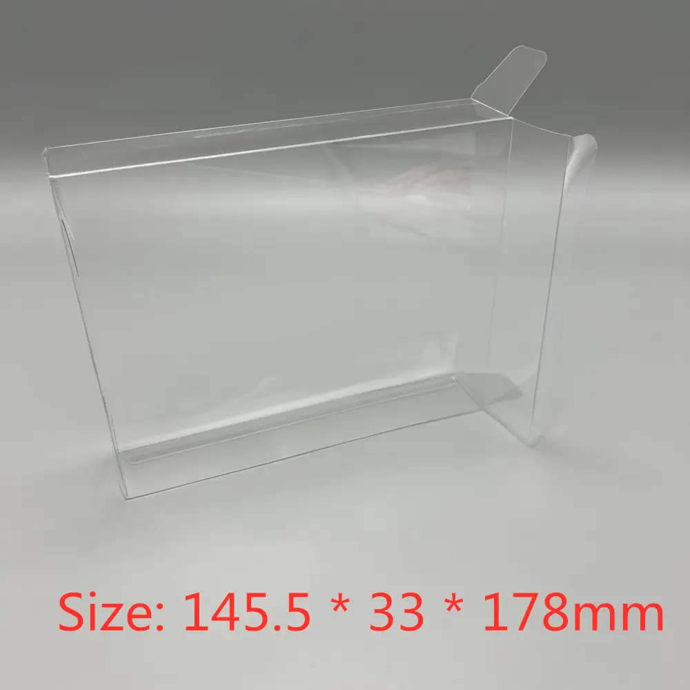 PET Box Protector For Horizon 2：Forbidden West Transparent Collect Boxes For PlayStation 4/5 PS4/5 Game Shell Clear Display Case