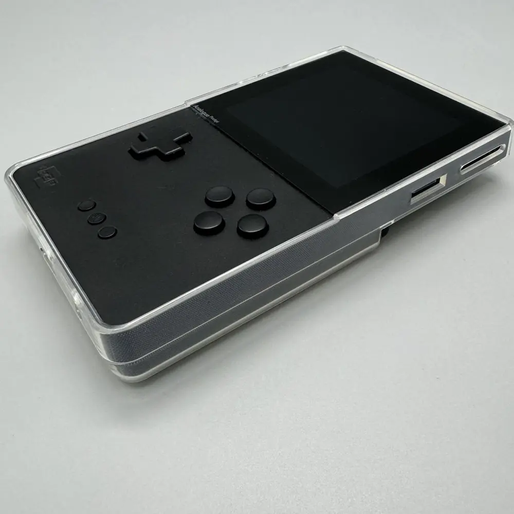 High Quality TPU Silicone Sleeve for Analogue Pocket/AP Handheld Soft Crystal Case Game Console Protective Case