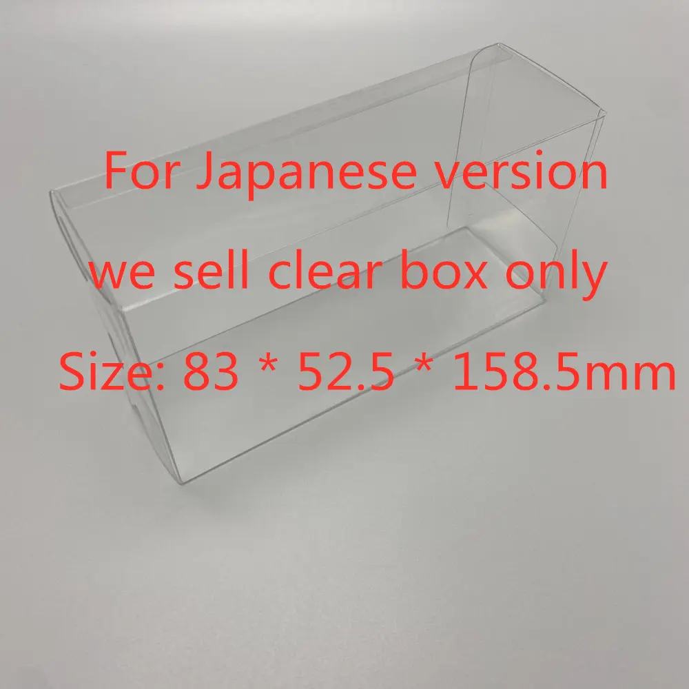 Transparent Box Protector For Nintendo Game Boy MICRO/GBM Collect Boxes TEP Storage Game Shell Clear Display Case