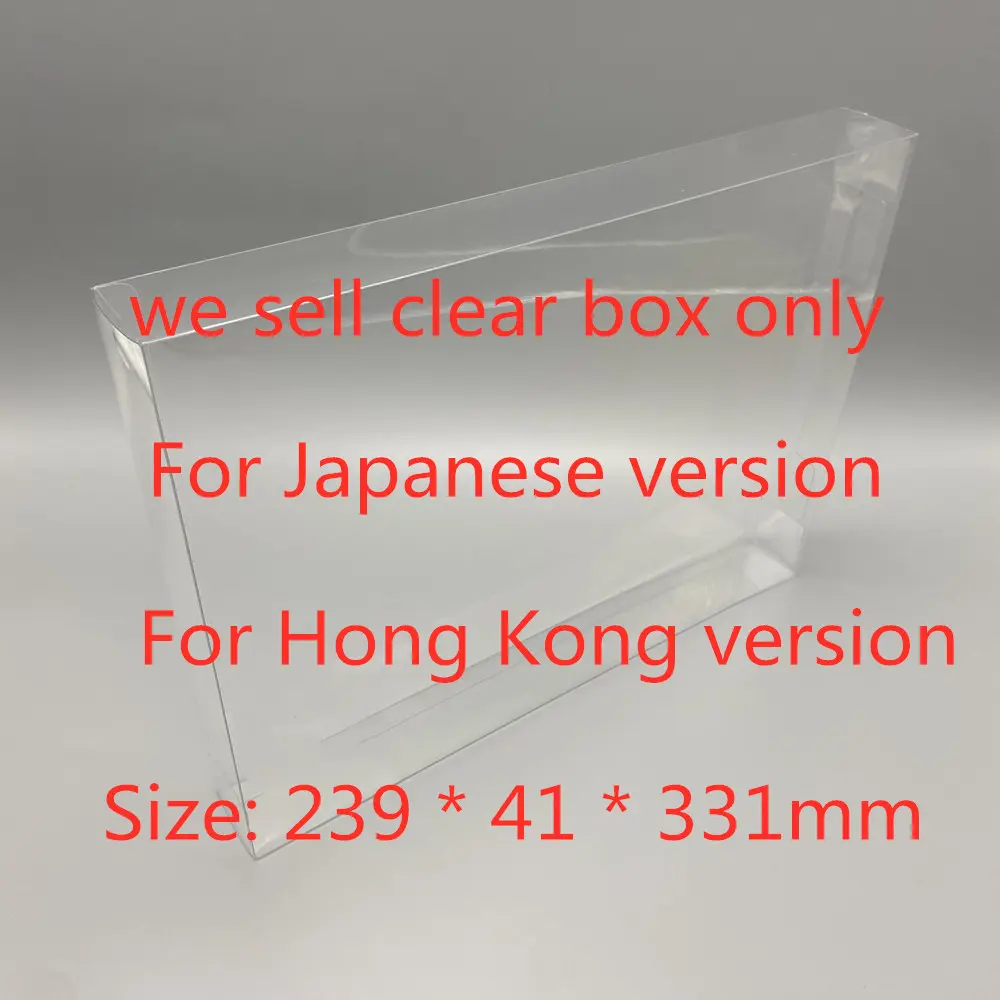 Transparent Box Protector For Nintendo Switch/NS/Xenoblade Chronicles 3 Collect Boxes TEP Storage Game Shell Clear Display Case