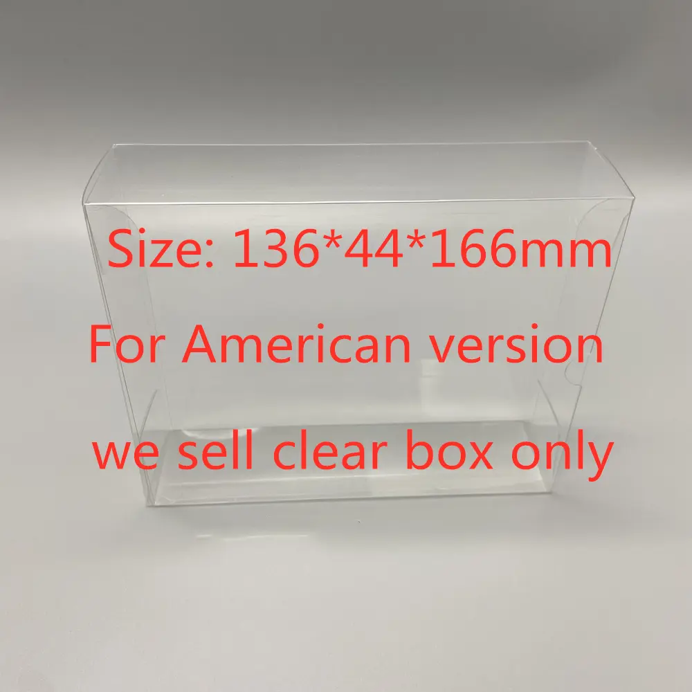 Transparent Box Protector For Nintendo GAME BOY ADVANCE SP/GBASP Collect Boxes TEP Storage Game Shell Clear Display Case