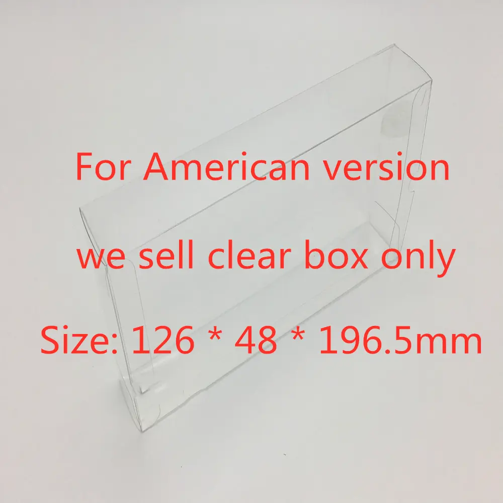 Transparent Box Protector For Nintendo DS Lite/NDSL Collect Boxes TEP Storage Game Shell Clear Display Case