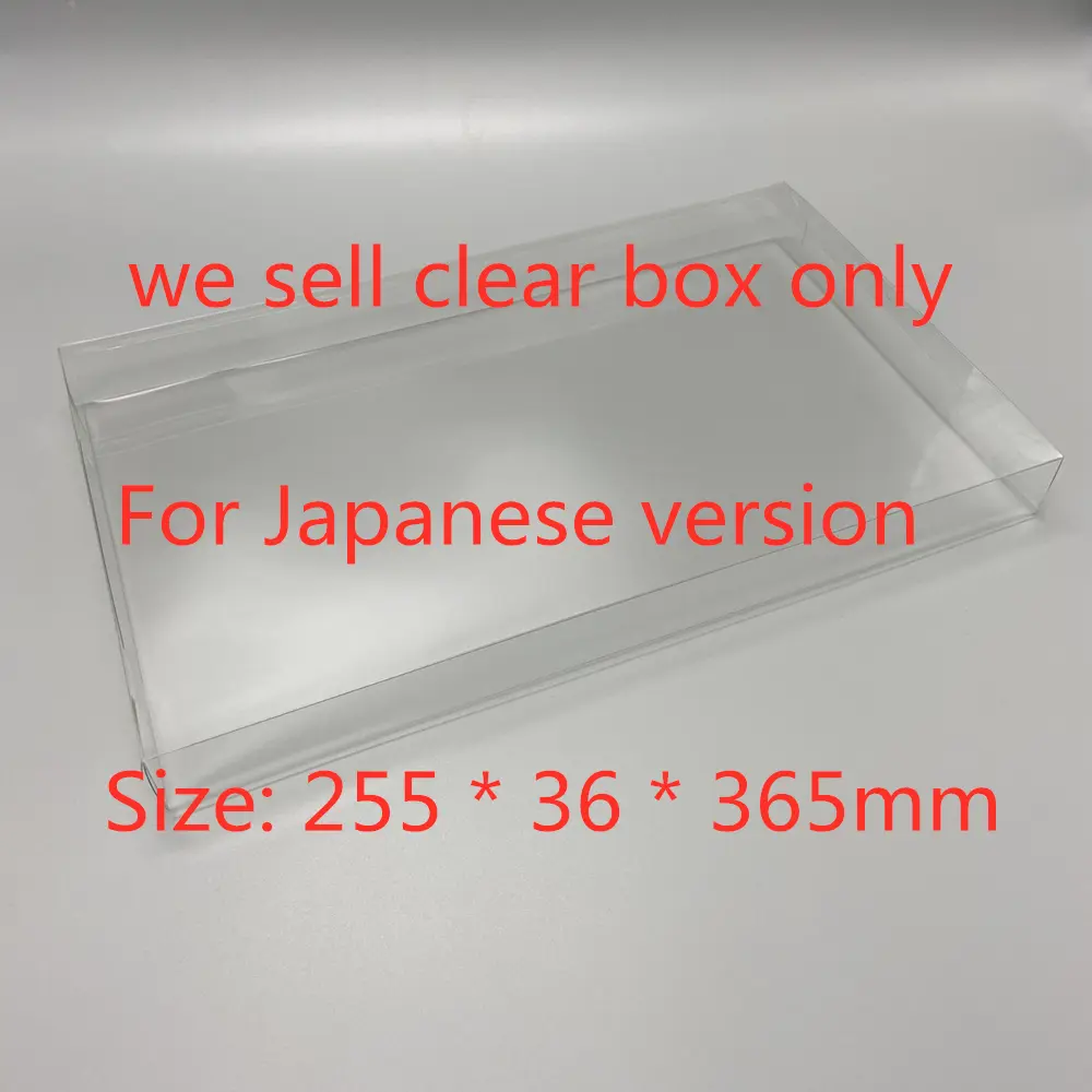 Transparent Box Protector For Bayonetta 2 Collect Boxes For Nintendo/Switch/NS Game Shell Clear Display Case For AUS/JPN