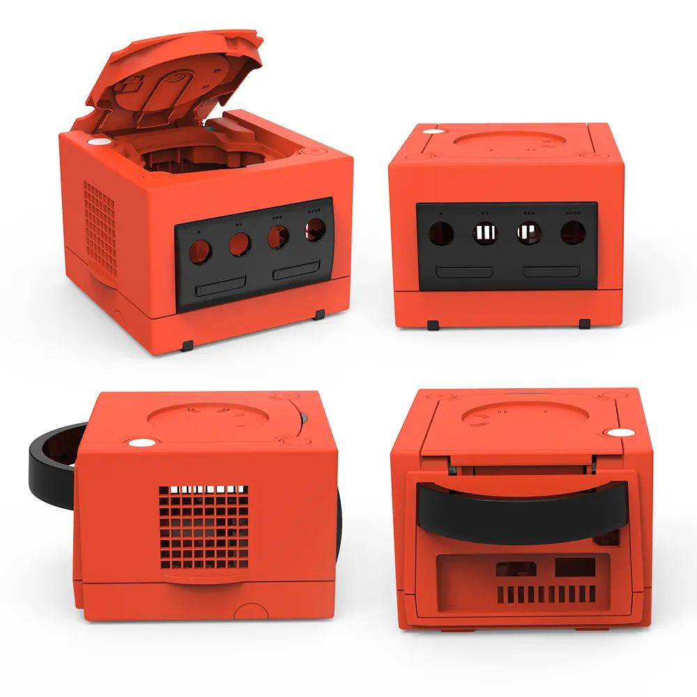 BitFunx NGC Transparent Box Replacement Case For DOL-001 and DOL-101 NGC GameCube Retro Video Game Console