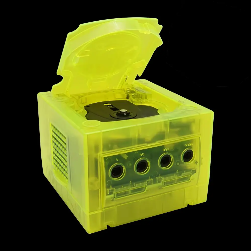 BitFunx NGC Transparent Box Replacement Case For DOL-001 and DOL-101 NGC GameCube Retro Video Game Console