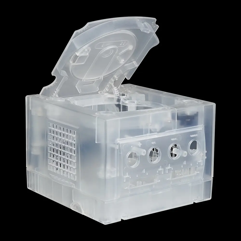 BitFunx NGC Transparent Box Replacement Case For DOL-001 and DOL-101 NGC GameCube Retro Video Game Console