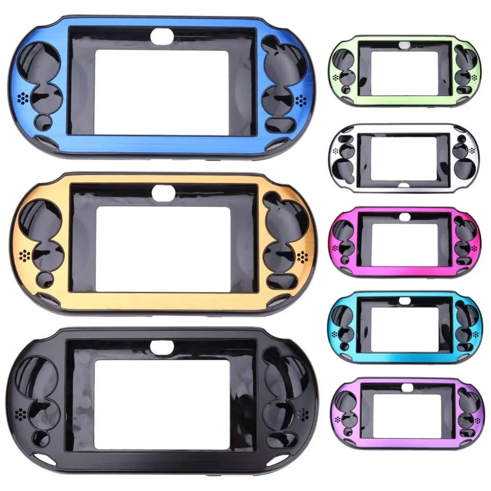 Portable Game Console Case Gaming Aluminum Alloy Game Protective Case Durable Wear-resistant for PSV 2000/PS Vita