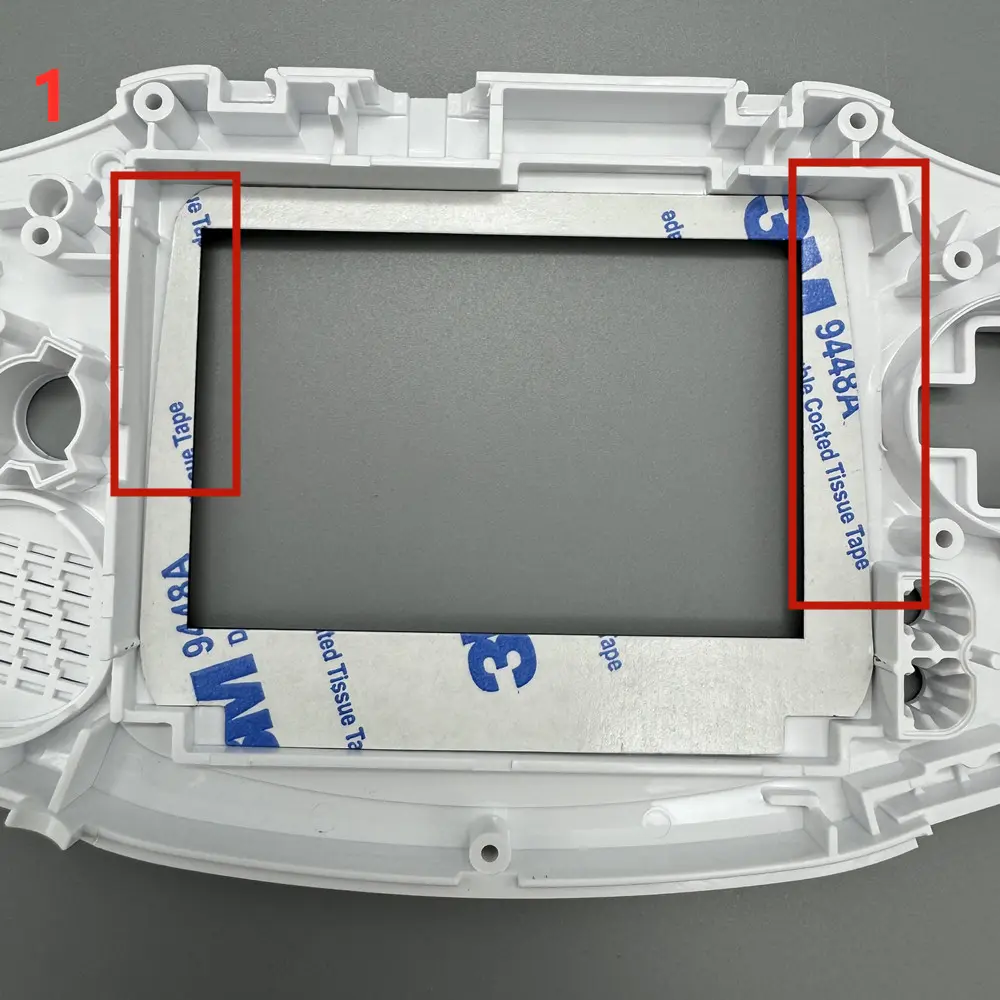 2.9 Inches GBA IPS LCD For GBA/Nintendo GAME BOY ADVANCE.Support Pixel Display.No Need To Cut The Shell