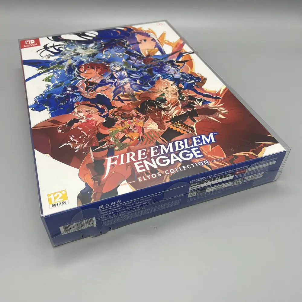 Transparent Box Protector For Nintendo Switch/NS/Fire Emblem Engage/JPN Collect Boxes TEP Storage Game Shell Clear Display Case