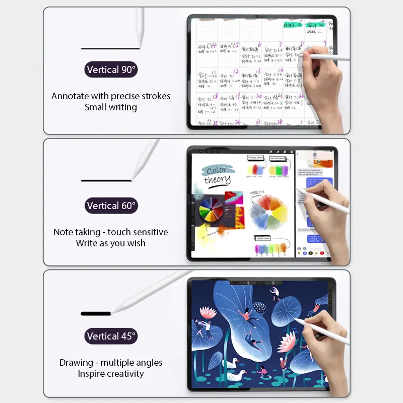 Universal Stylus Pen for iPad2018-2024 &Mobile Phone Touch Screen Pen for Android Xiaomi HUAWEI IOS Samsung Magnetic Digital Pen