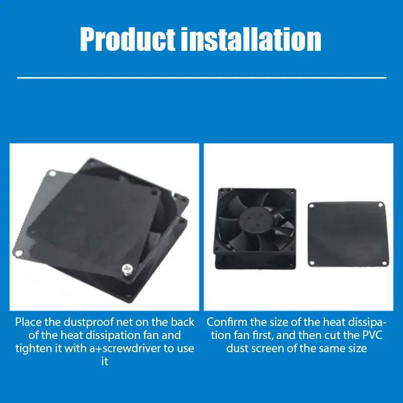 1M Dustproof Chassis Dust Covers Computer Mesh Dust Filter 30CM DIY PVC PC Case Fan Cooler Dust Filter -Network Net Case