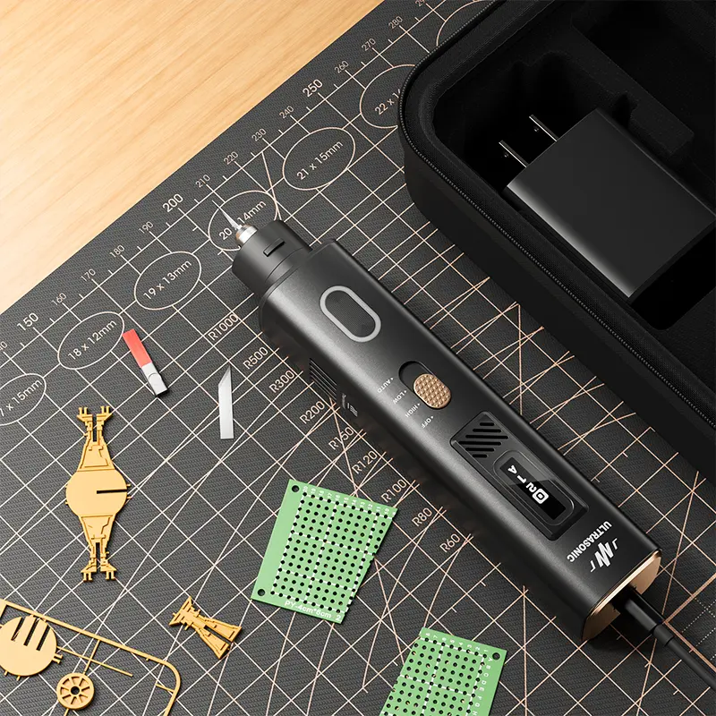 JAKEMY 35W 40kHz 2-in-1 Handheld Ultrasonic Cutter & Polisher, Dedicated To Fast and Efficient Cutting, Grinding, and Polishing