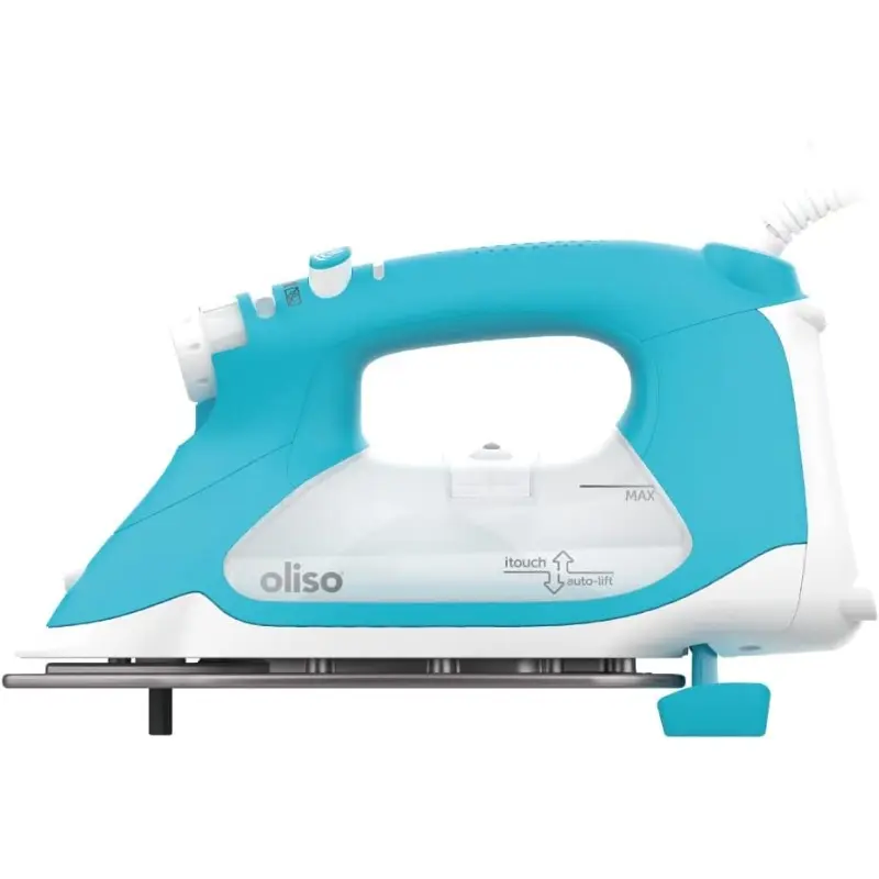 Oliso TG1600 Pro Plus 1800 Watt SmartIron with Auto Lift -for Clothes,Sewing,Quilting |Diamond Ceramic-Flow Soleplate Steam Iron