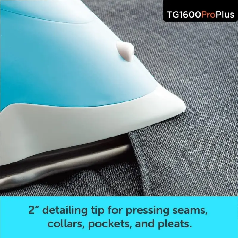 Oliso TG1600 Pro Plus 1800 Watt SmartIron with Auto Lift -for Clothes,Sewing,Quilting |Diamond Ceramic-Flow Soleplate Steam Iron