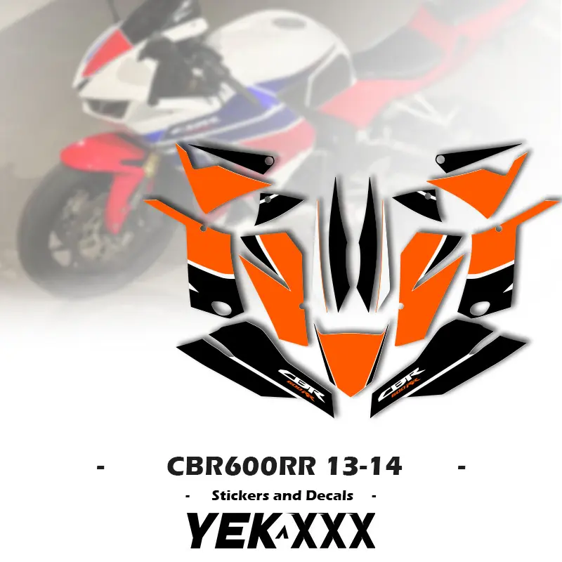 OEM Sticker Decal Motorcycle Fairing Full Kit Protector Stickers For Honda CBR 600RR CBR600RR F5 2013 2014 F5