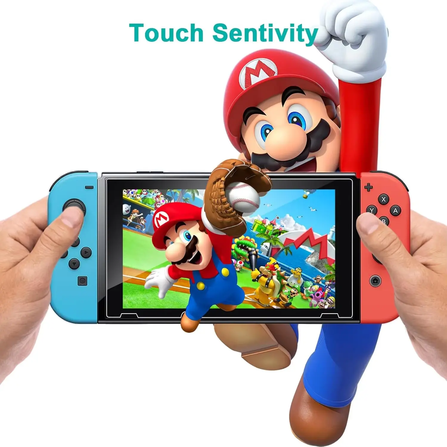 1/2/3PCS Protective Glass For Nintend Switch Tempered Glass Screen Protector for Nintendos Switch Oled Lite NS Accessories Film