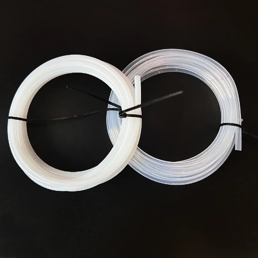 1M 2M White PTFE Tube Pipe Bowden Extruder 1.75mm ID2mm OD4mm Blue White With Cutter Filament for Ender 3 3D Printer Parts