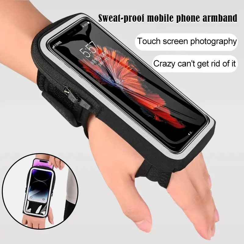 Armband On The Phone Mobile Phone Bag Wrist Armbands Mp3 mp4 Bags Sports Cell Phone Holder Cell Phone Accessories Woman Sports