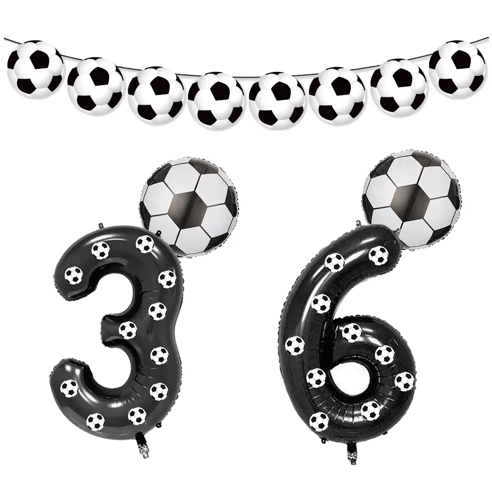 Football party tablecloth table cover soccer party tablecloth balloon decor boys Football birthday party balloon set decoration
