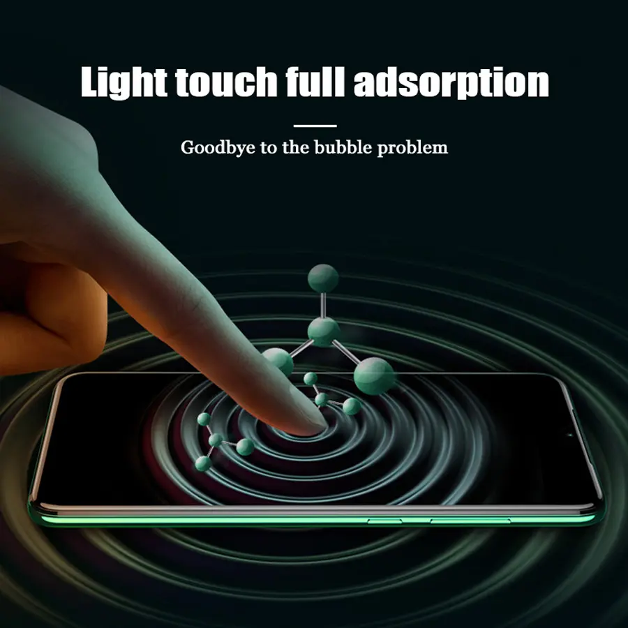 3Pcs Full Cover Protective Glass for Huawei P20 P30 Pro P30 P40 Lite Screen Protector Glass for Huawei Mate 20 Lite P Smart 2019
