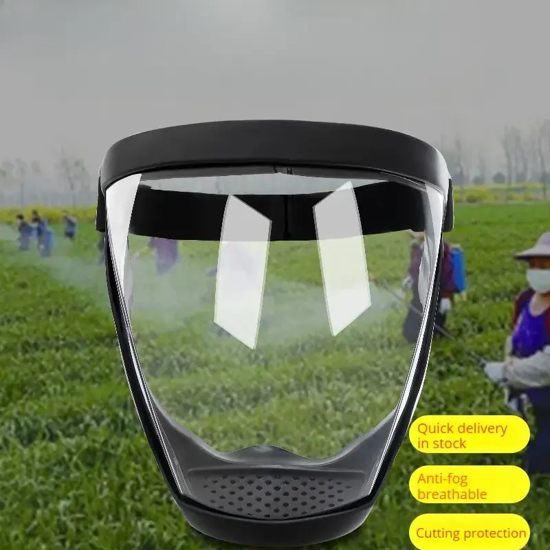 Anti-fog Protection Dust And Splash Mask, Sports Riding Face Mask For Work, Grinding, Weeding, Mowing Protection