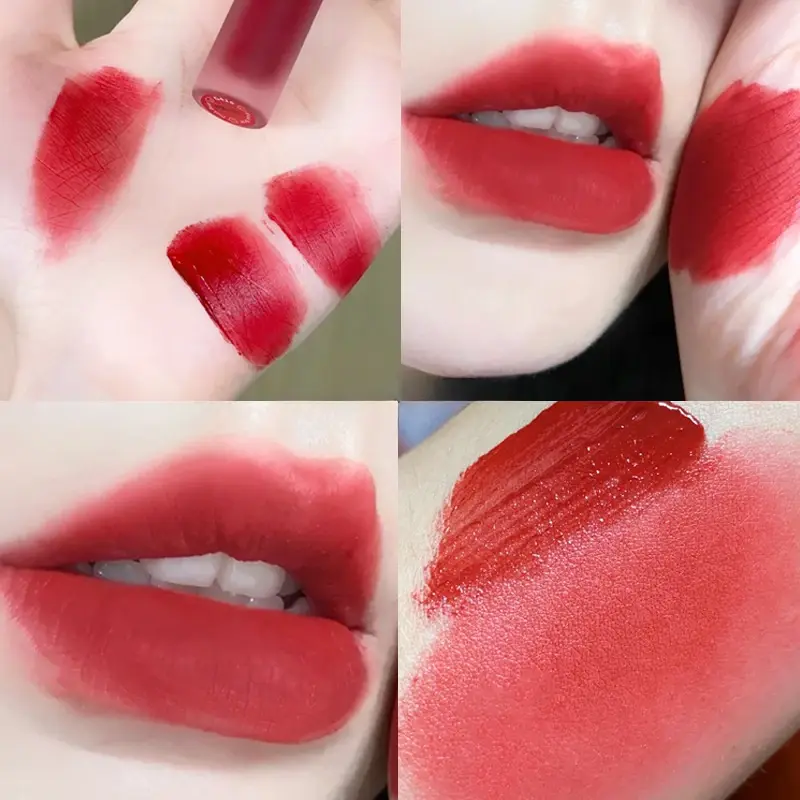 High Visibility Color Lipstick Matte Velvet Not Easy To Fade Lip Glaze Moisturizing Waterproof Lasting Lip Gloss Makeup Cosmetic