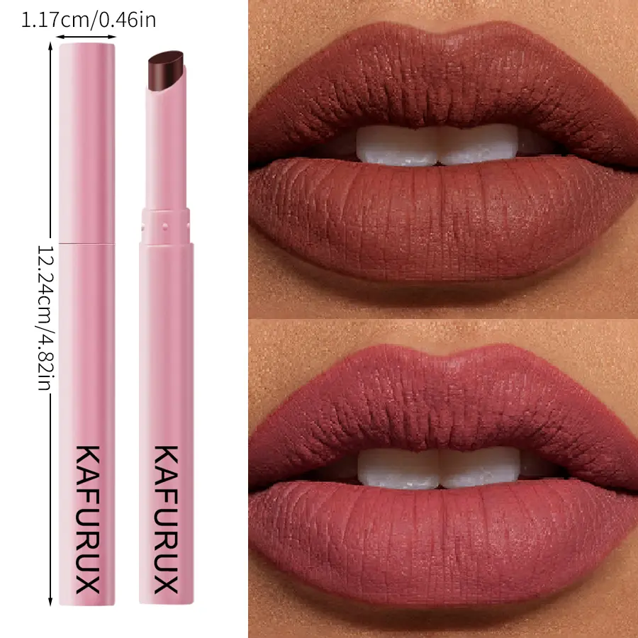 15-color Nude Brown Lip Liner Pencil Sexy Red Matte Smooth Waterproof Lip Liner Long Lasting Lip Makeup  Lipstick Pen for Women