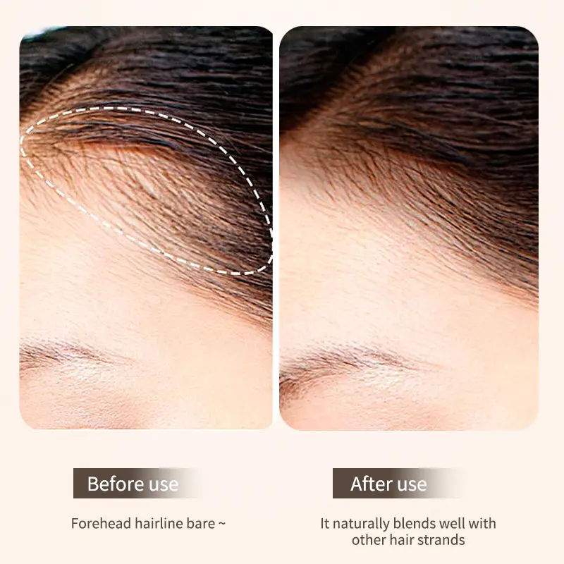 O'CHEAL Hair Line Powder Black Root Cover Up Natural Instant Waterproof Hairline Shadow Powder Hair Concealer Coverage Styling