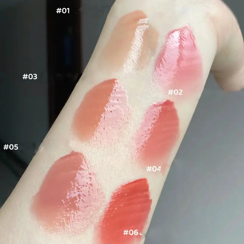 MMirror Water Lip Gloss Nude Moisturizes Lasting No Fade Lipstick Waterproof Lip Tint korean Makeup Labial Glaze Cosmetic Woman