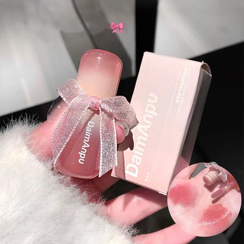 MMirror Water Lip Gloss Nude Moisturizes Lasting No Fade Lipstick Waterproof Lip Tint korean Makeup Labial Glaze Cosmetic Woman