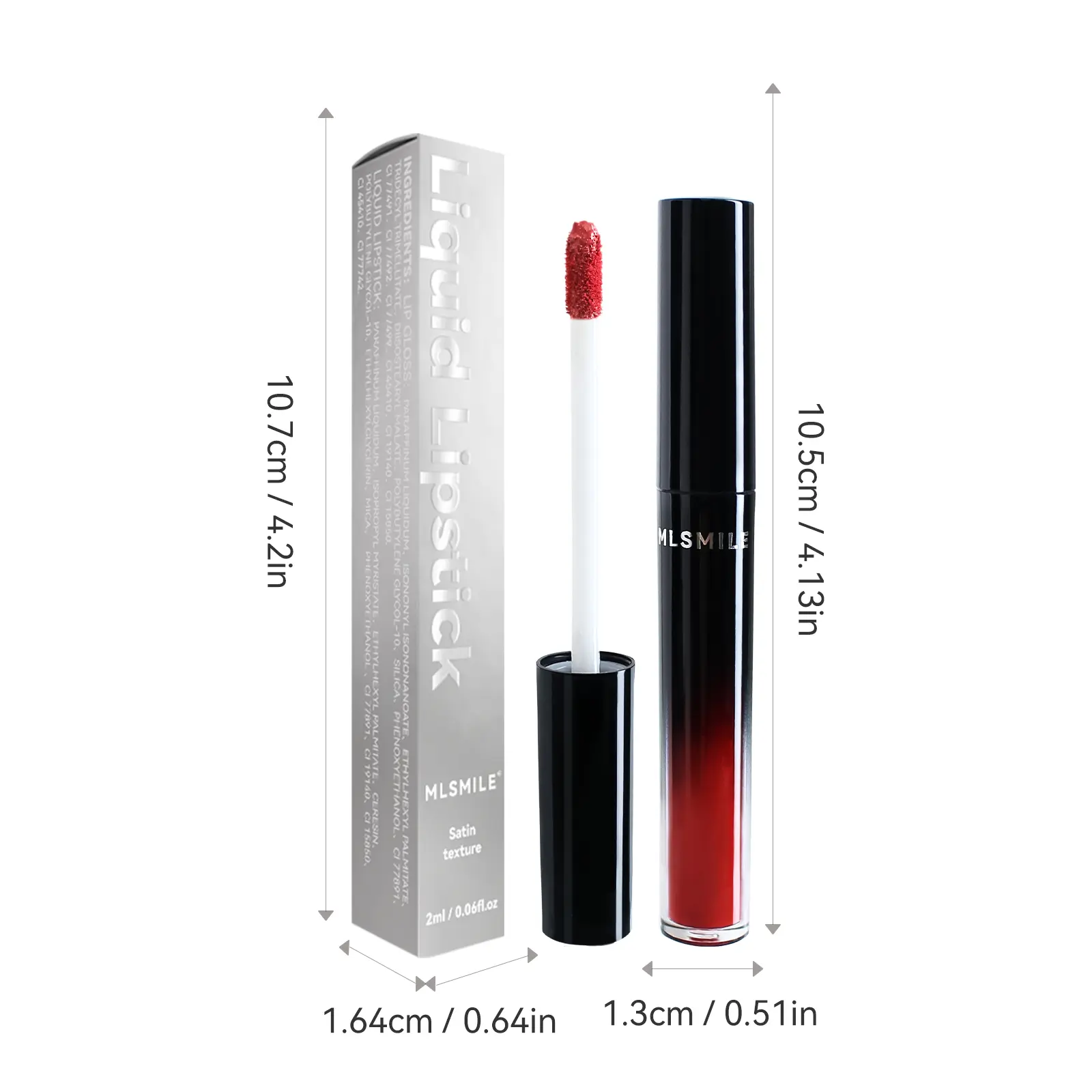 Low Light Matte Liquid Lipstick, Highly Pigmented Quick Drying , Waterproof Lasting Liquid Lip Gloss, Hydrating  Lip Care