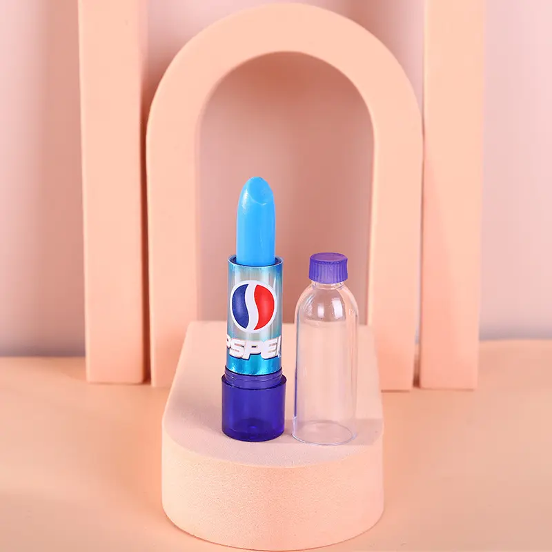 6Pcs Moisturizing Lip Balm Color Change Soda Lip Balm Cute Kawaii Lips Care Makeup Soda Flavored Wedding Party Supplies