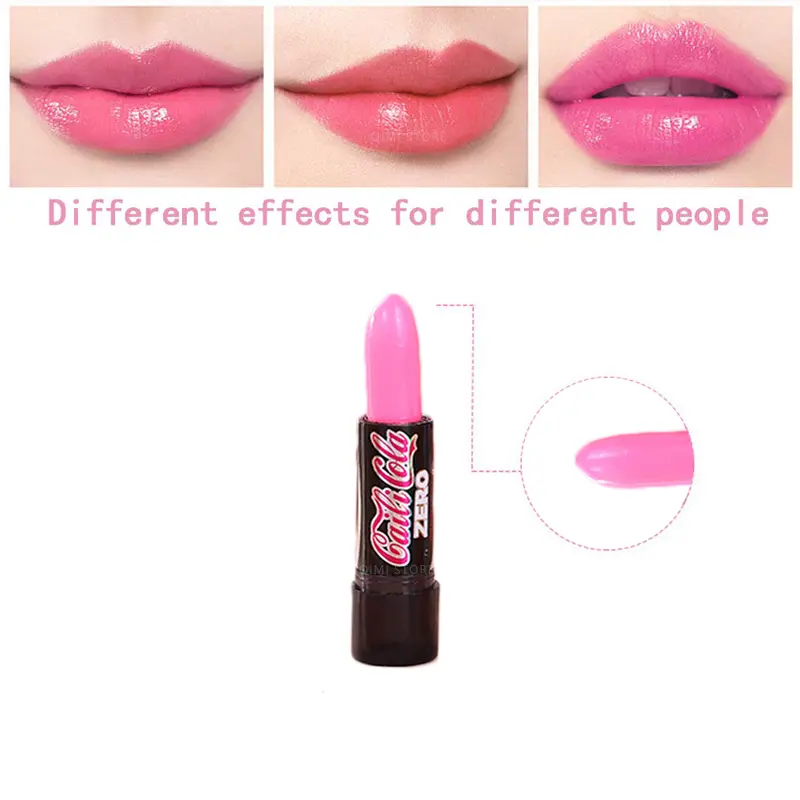 6Pcs Moisturizing Lip Balm Color Change Soda Lip Balm Cute Kawaii Lips Care Makeup Soda Flavored Wedding Party Supplies