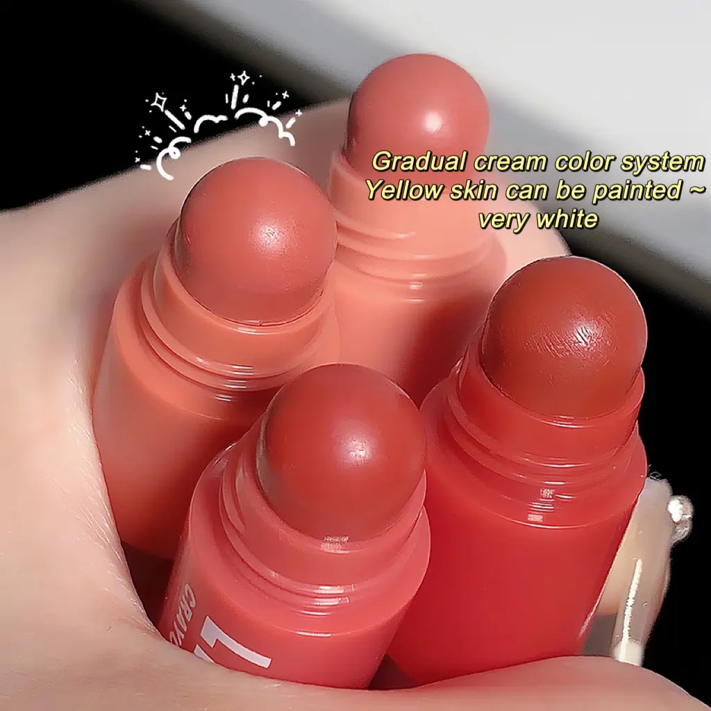 4 in 1 Red Matte Lipstick Crayon Kit Combo Pink Lip Tint Velvet Sexy Red Moisturizing Lipstick Pen Waterproof Lasting Lip Makeup