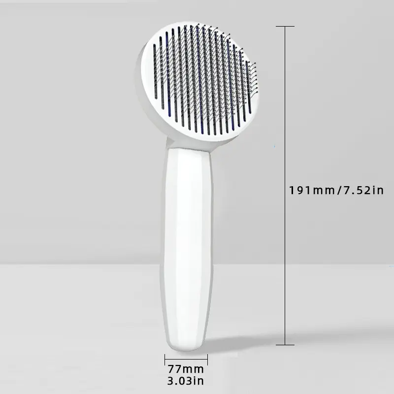Cat Comb Hair Removal Pet Magic Comb One Click Floating Hair Removal Cat Dog Universal Cleaning Beauty Supplies