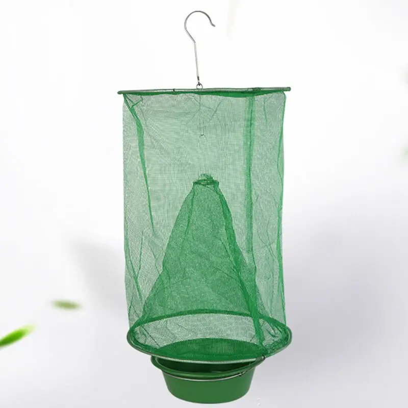 Fly Catcher Pest Control Reusable Hanging Fly Catcher Fly Catcher Cage Net Fly Catcher Garden Hanging Bird CatcherGarden