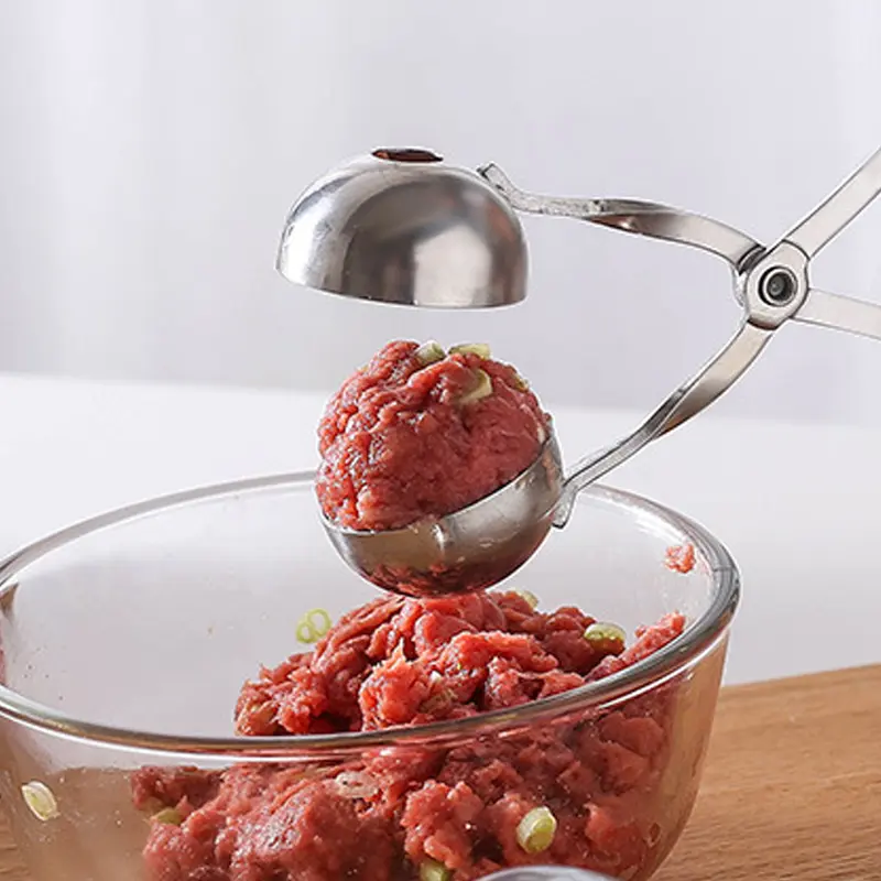 Stainless Steel Rice Meat Dumplings Ware Fish Ball Shrimp Ball Rice And Vegetable Roll Diy Kitchen Gadget