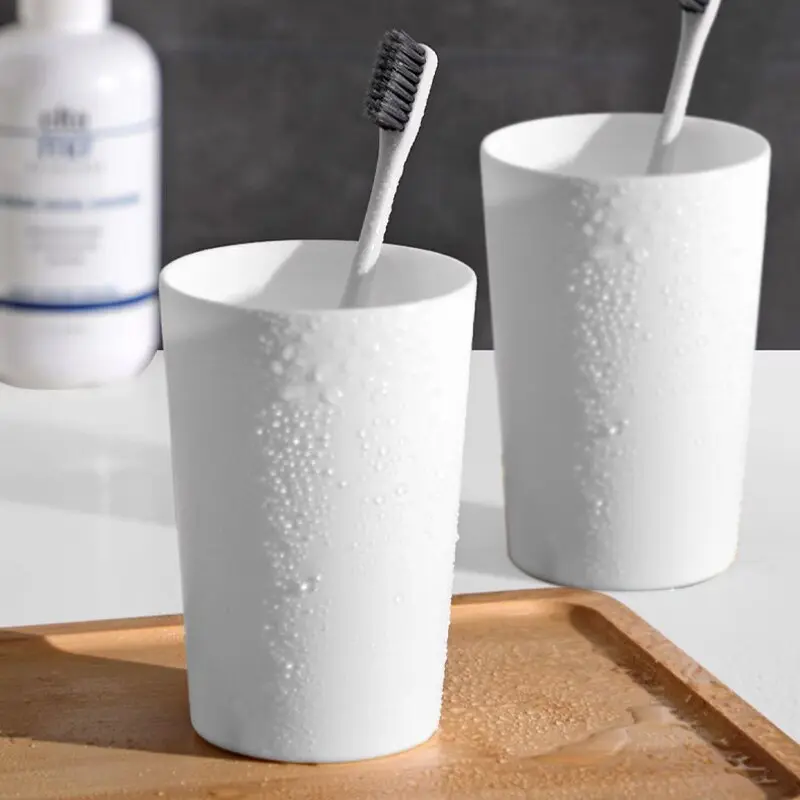 Simple Mouthwash Cup Creative Travel Portable Plastic Brushing Cup Household Drinking Cups