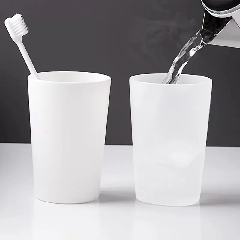 Simple Mouthwash Cup Creative Travel Portable Plastic Brushing Cup Household Drinking Cups