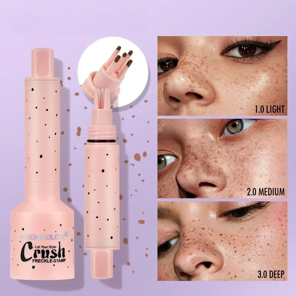 Waterproof Natural Look Freckle Pen Concealer Easy Dot Makeup Tool Cosmetic Fake Freckles for Beauty Enhancement Wholesale
