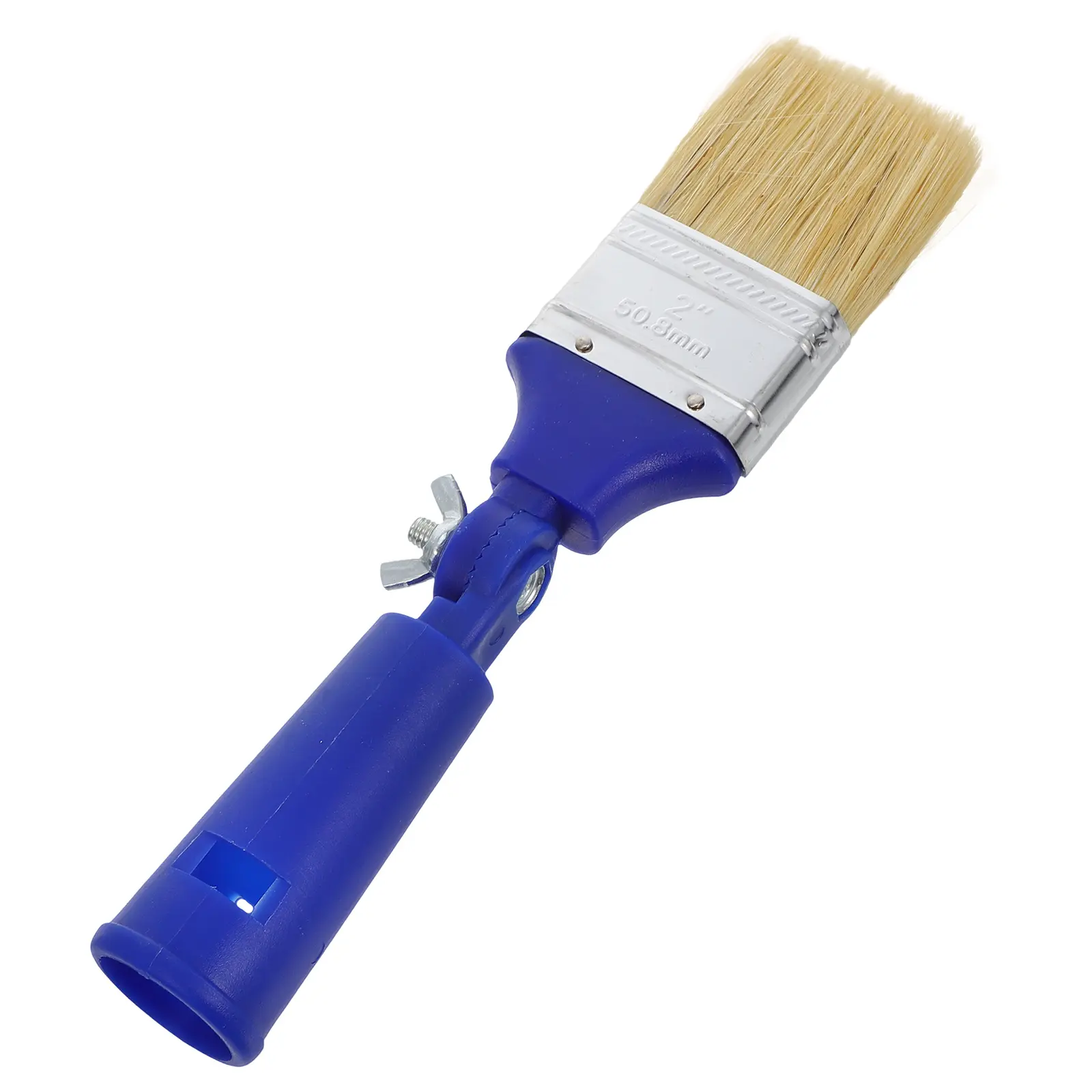 Adjustable Paint Brushes Fine Detail Blue Angled Wire Brick Cleaning Tool Versatile Pigment Compatible Easy Clean Watercolor